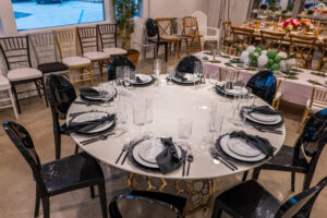 Table, Dining, Marble, Gold Base