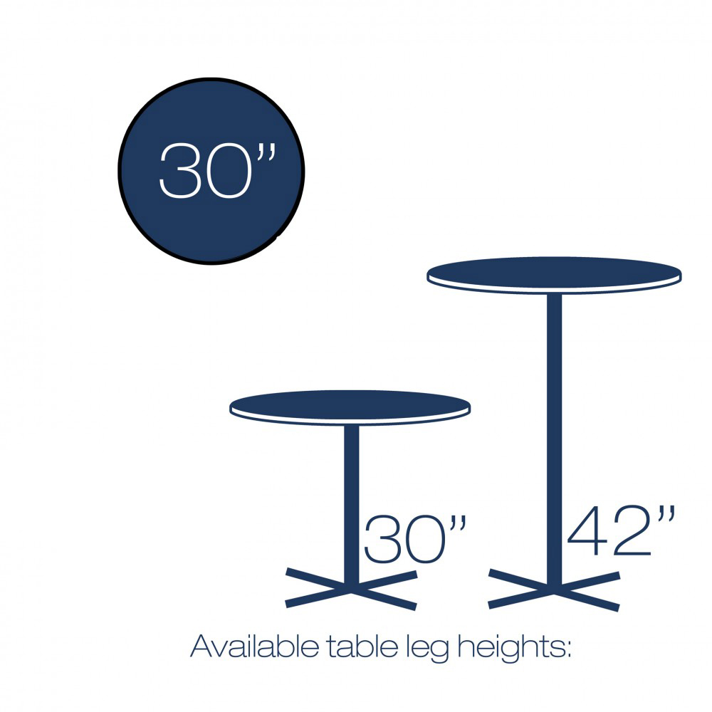 30" Round Cocktail Table