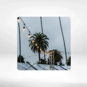 LED Outdoor Bistro String Lights