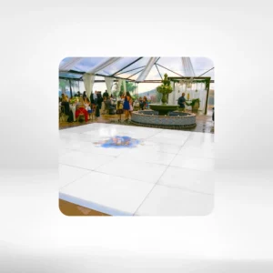 White Dance Floor 3' X 4'